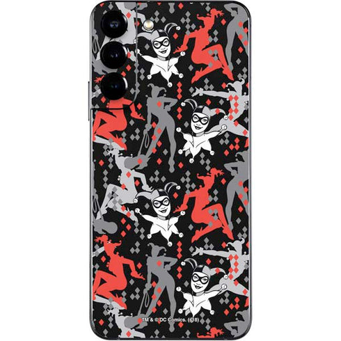 DC Comics Harley Quinn All Over Print Galaxy S22 Plus Skin